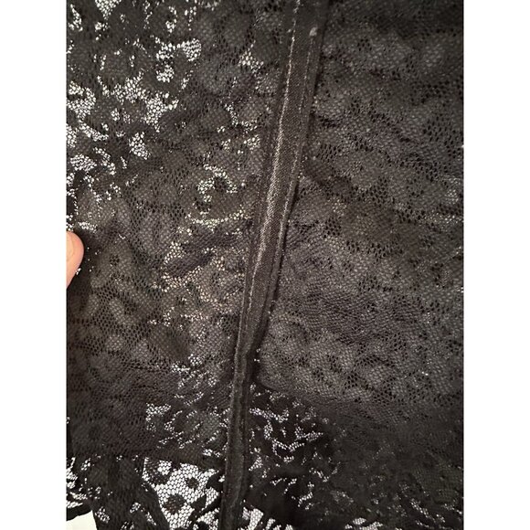 Juicy Couture Black Lace Bodysuit with Push-up Cups Size Medium - Picture 3 of 7